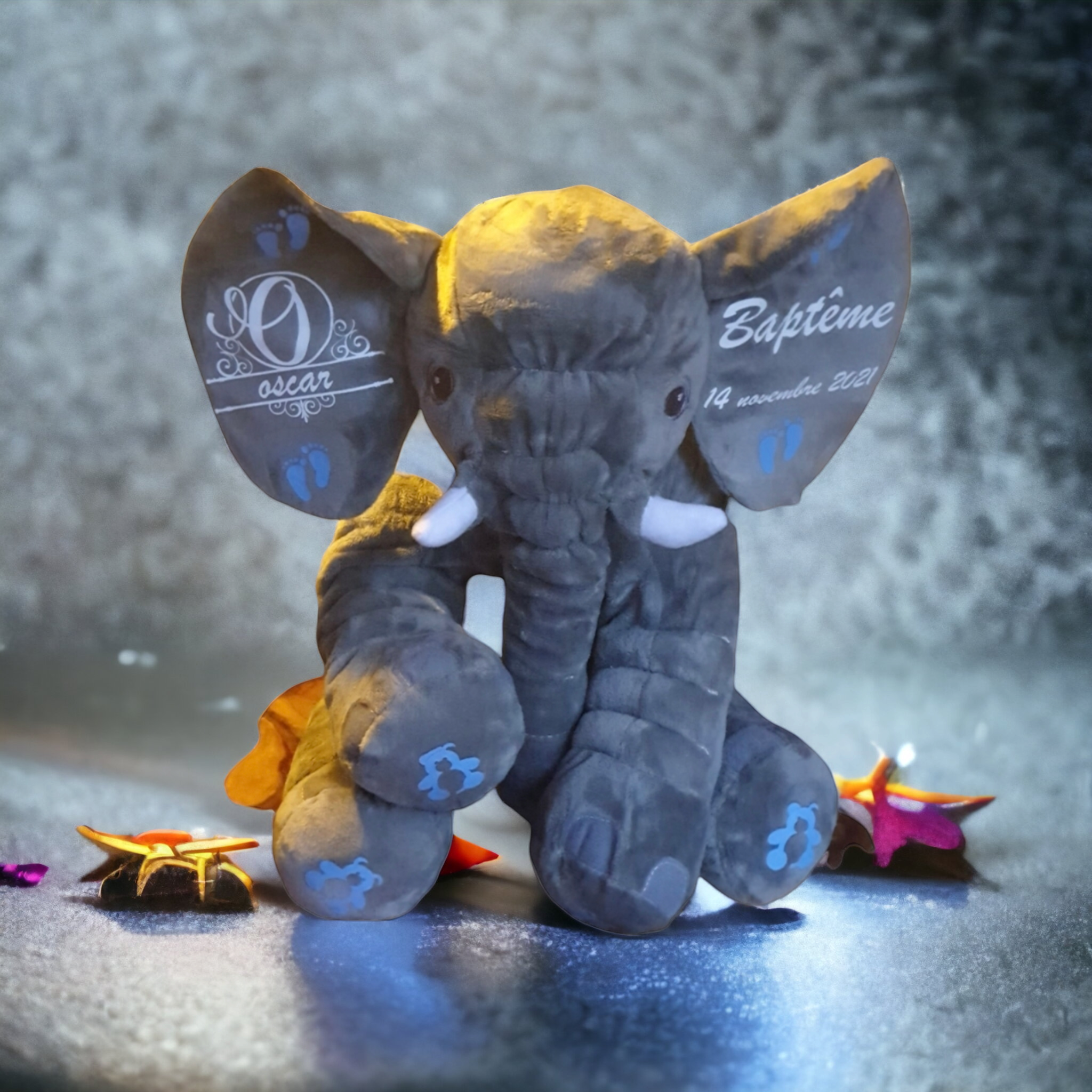 Peluche personnalisée Eléphant de 30 cm – Image 5
