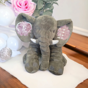 Peluche personnalisée Eléphant de 30 cm